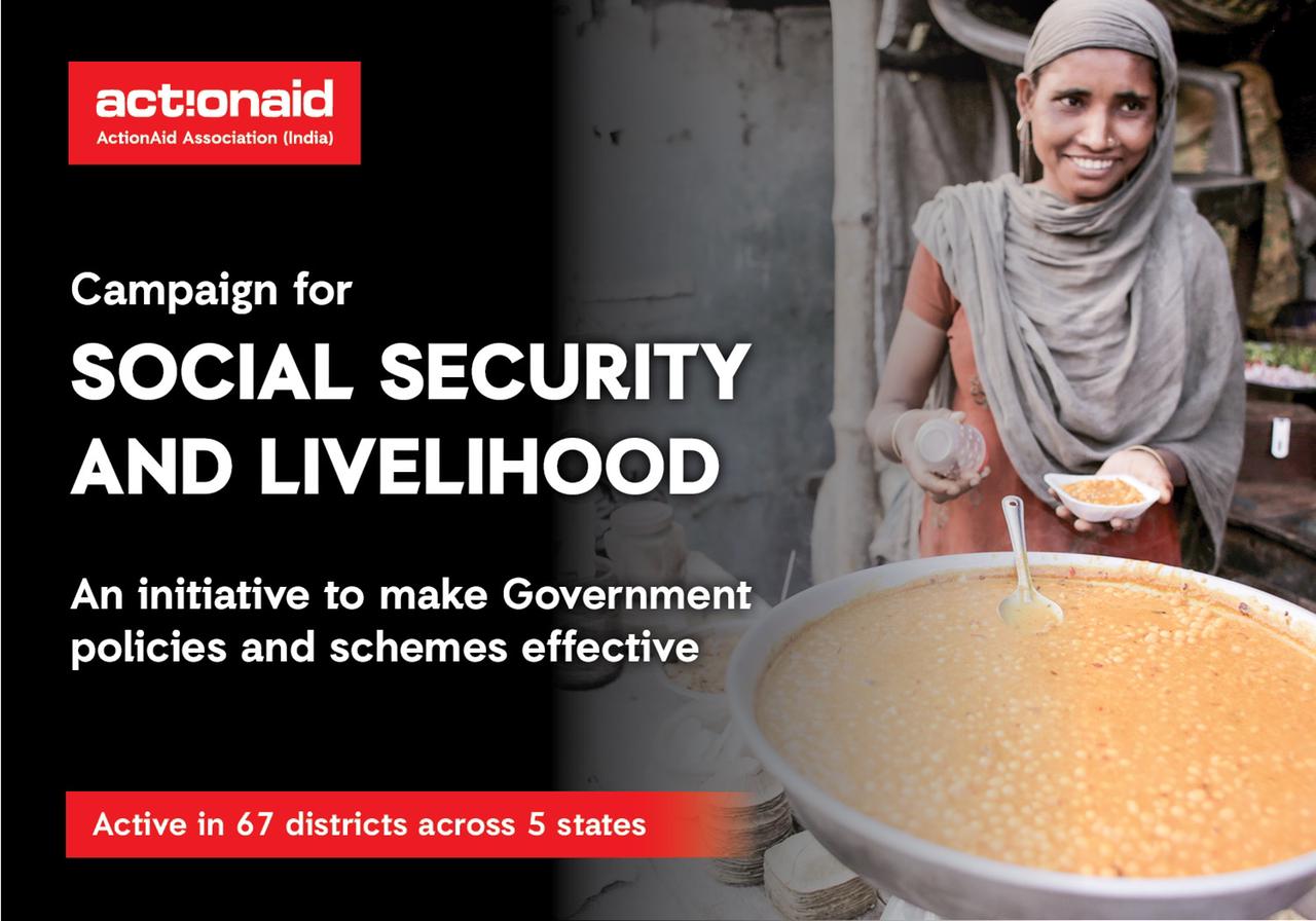 Campaign for Social Security and Livelihood launched by ActionAid Association in 67 districts of 5 states
