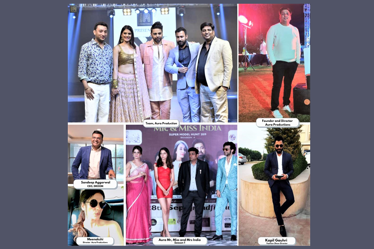 Aura Productions announces Droom as Title Sponsor for its upcoming Beauty Pageant & Fashion Week