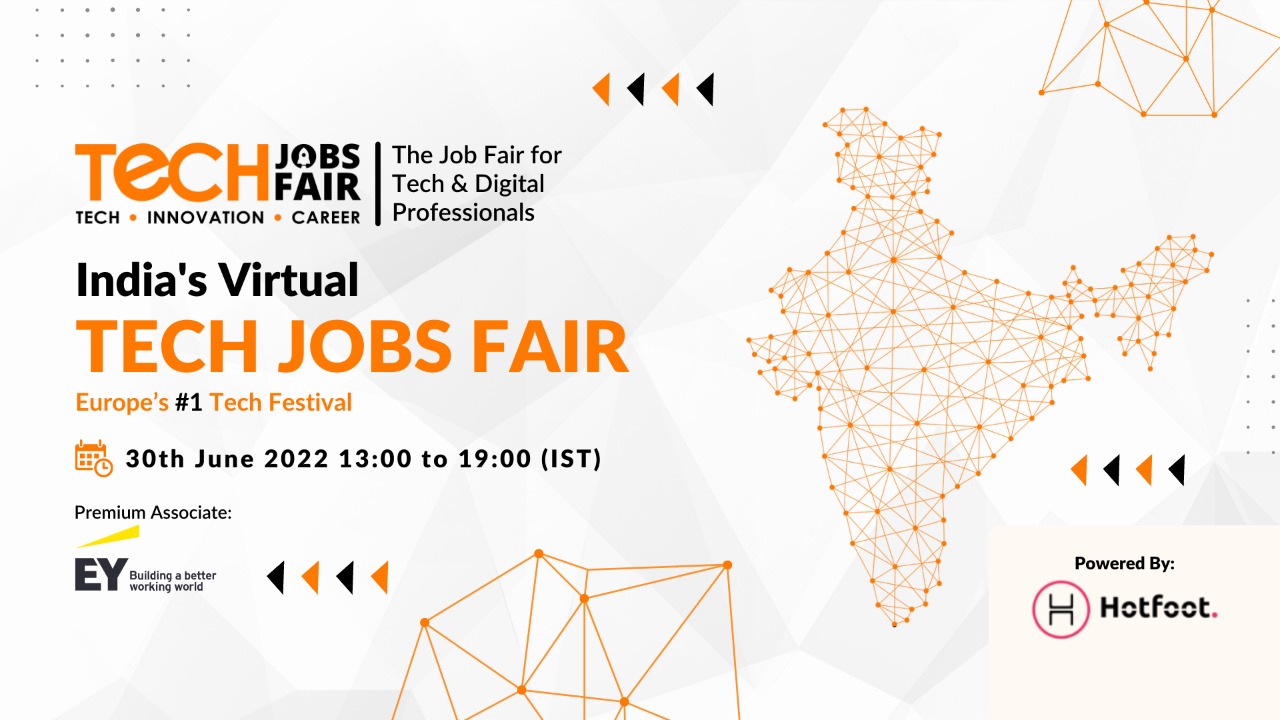 Tech Jobs Fair is All Set to Organize its 2nd Edition of India’s Virtual Job Fair on June 30th, 2022