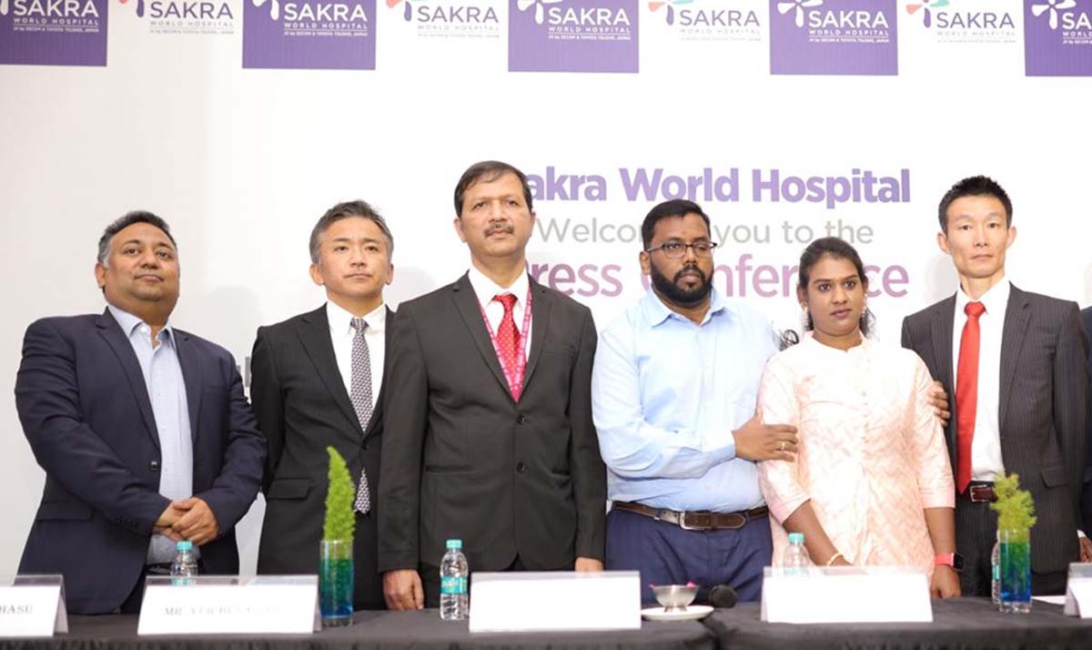 Doctors at Sakra World Hospital does miraculous Neuro-rehabilitation of 36-year-old with severe head injury