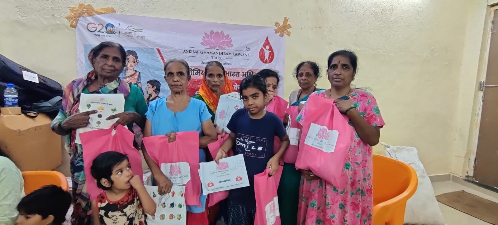 Kamala Ankibai Ghamandiram Trust's Initiative for an Anemia-Free India goes to Jawahar Nagar, Goregaon