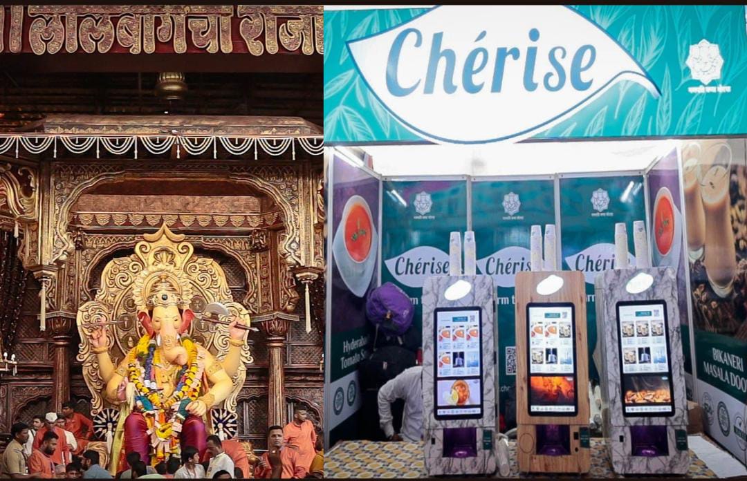 Cherise Heartwarming Gesture Free 2 lac Tea Distribution Daily for 10 Days at Lalbaughcha Raja Ganesh Mahotsav 2023