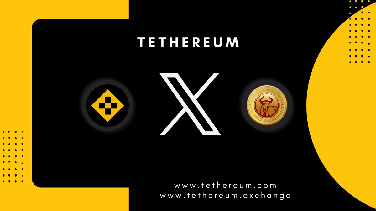 TETHEREUM EXCHANGE is Launching Very Soon with 350+ Payment mode Globally
