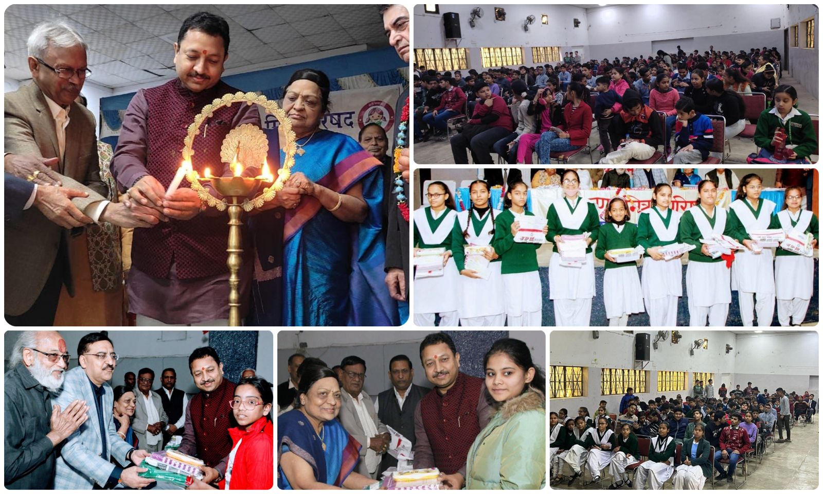 Manoj Kumar Jain Leads Tarun Mitra Parishad Providing Social Support to Hundreds of Underprivileged Students in the 48th Annual C