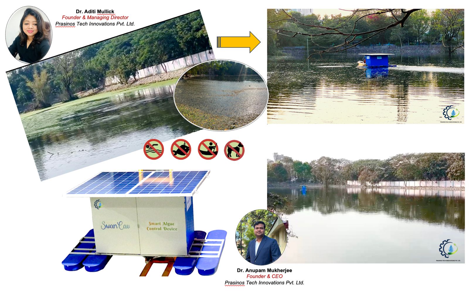 Prasinos Tech Unveils SwanCav - A Sustainable Solution for Clean Water Bodie