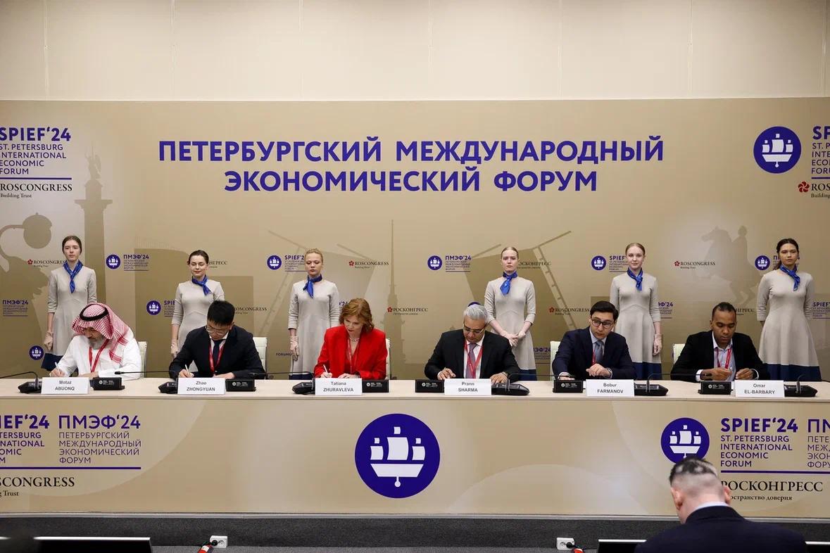 Mr. Prann Sharma represents the BRICS Chamber of Commerce & Industry at the St. Petersburg International Economic Forum (SPIEF) 2024