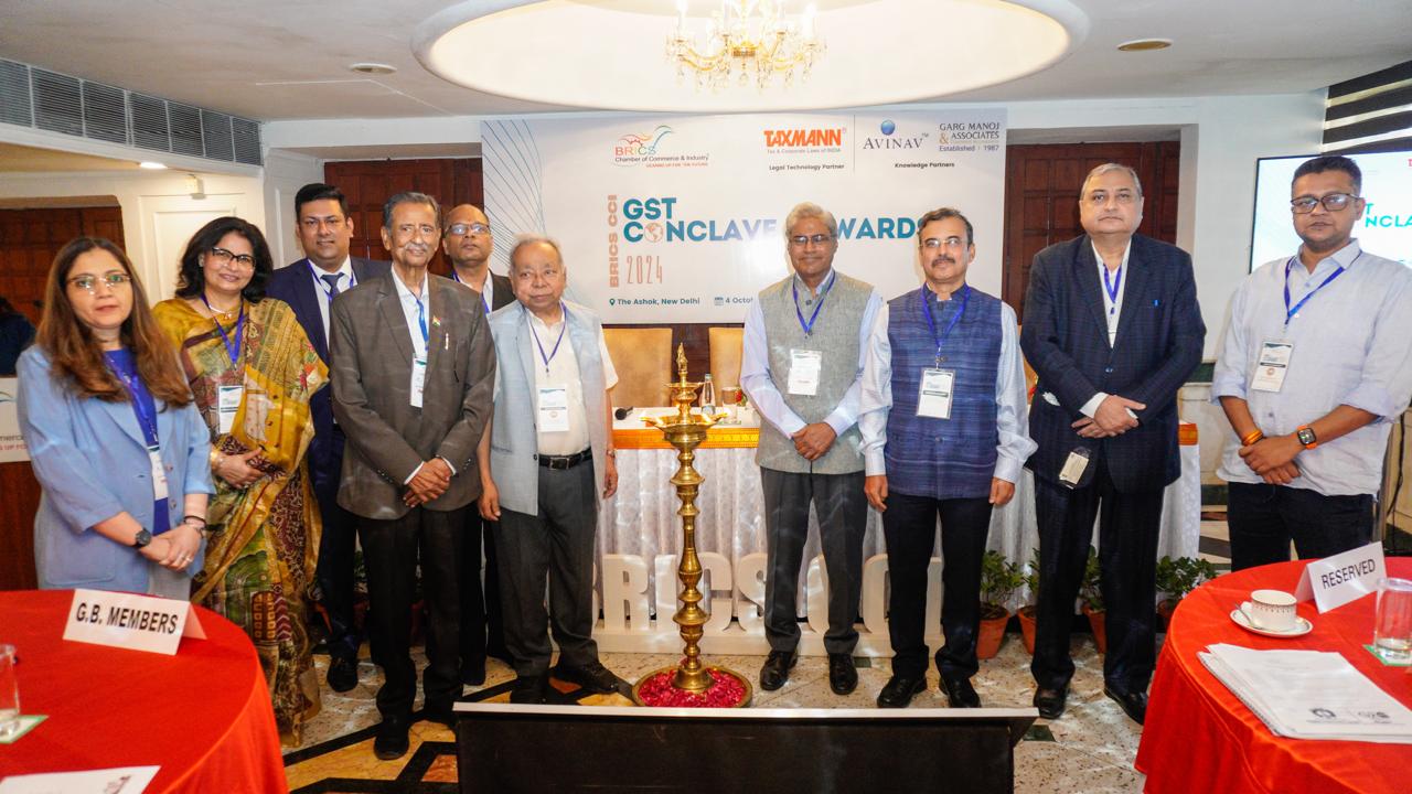 BRICS CCI GST Conclave and Awards 2024 Concludes with Key Insights and Felicitations