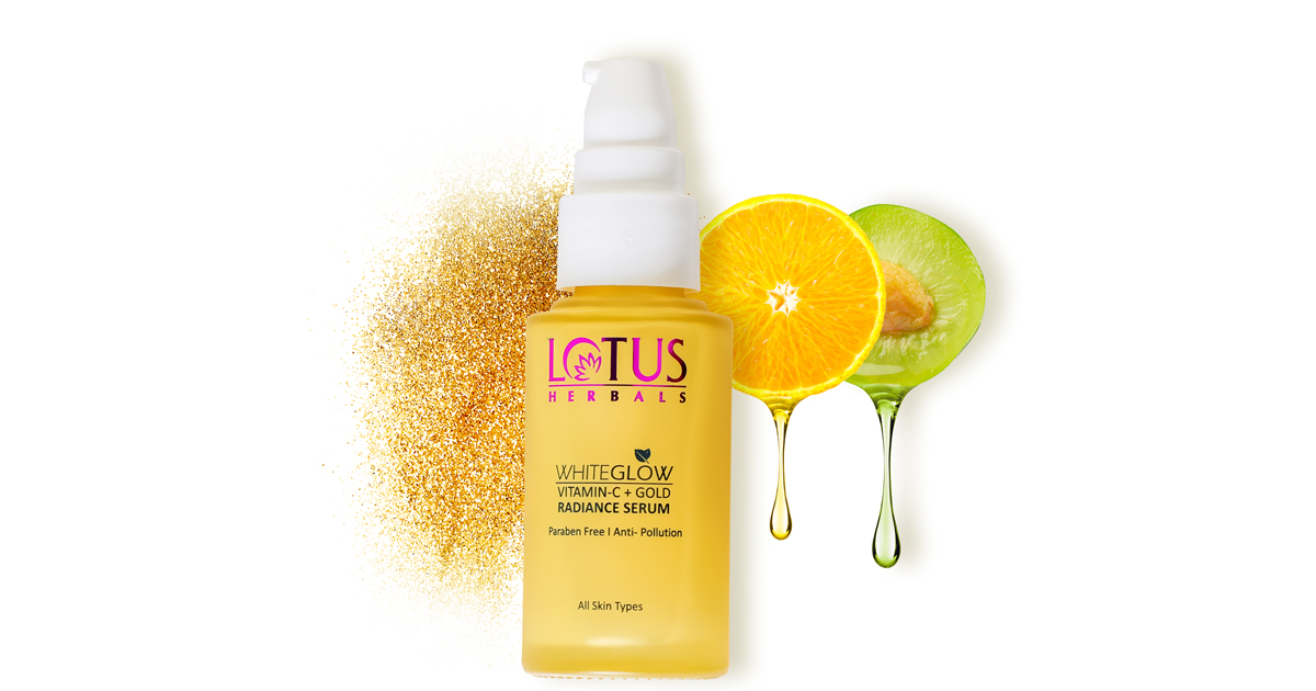 Lotus White Glow Vitamin C+ Gold Radiance Serum