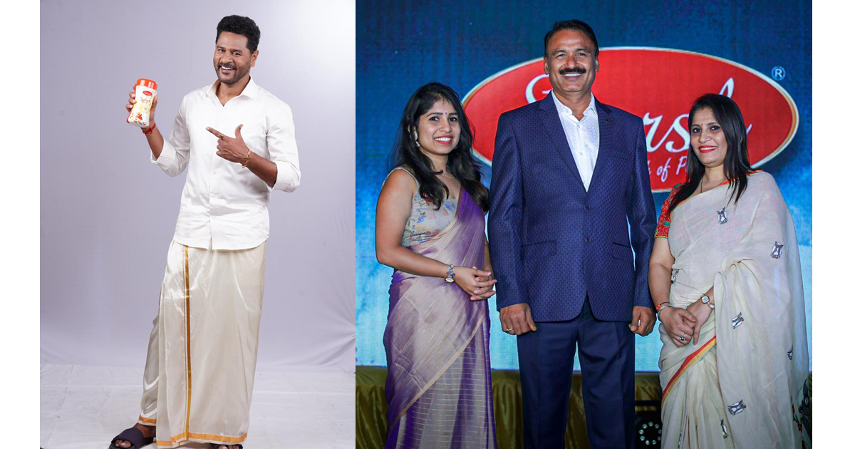 Sparsh Masala Signs Prabhudeva as Brand Ambassador; Chicken Kabab Masala Emerges as Fast-Selling Star Product 