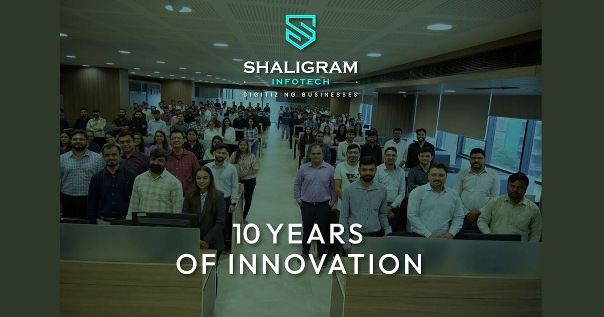 Shaligram Infotech Celebrates 10 Years of Driving Digital Innovation for Global Businesses