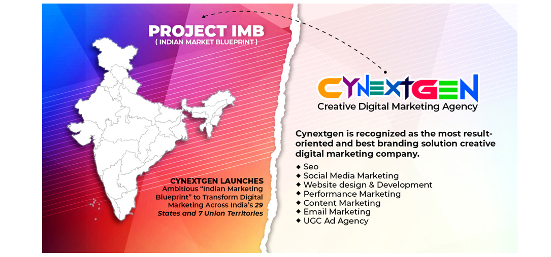 Cynextgen Launches Ambitious “Indian Marketing Blueprint” to Transform Digital Marketing Across India’s 29 States and 7 Union Territories