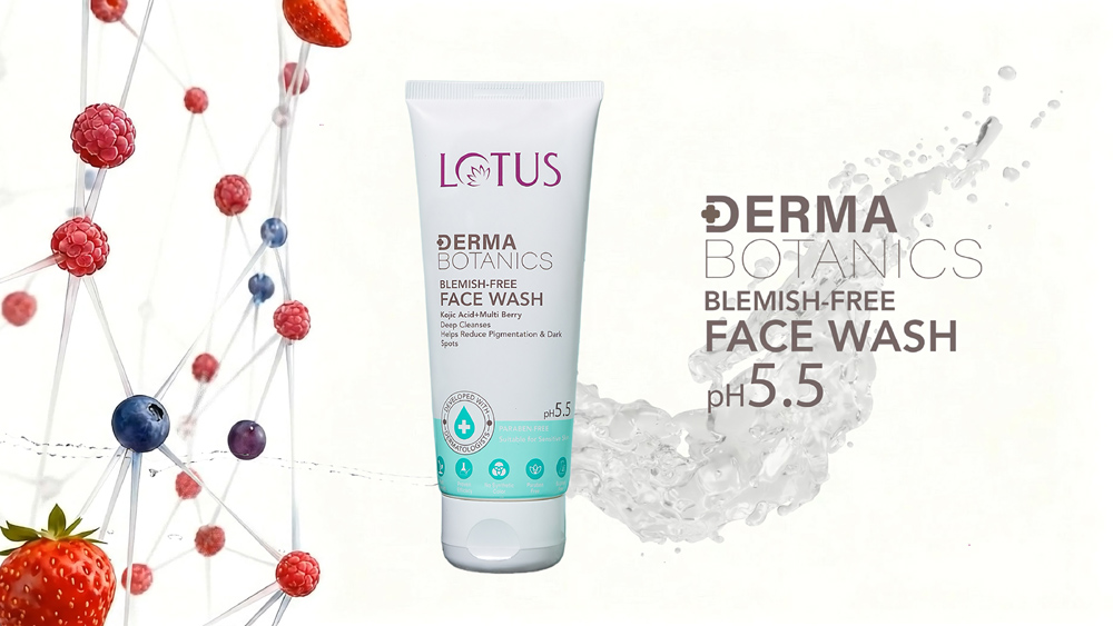 Lotus Derma Botanics Blemish Free Face Wash