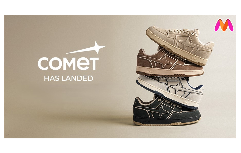 Culture-led sneaker brand Comet makes its e-commerce Debut on Myntra