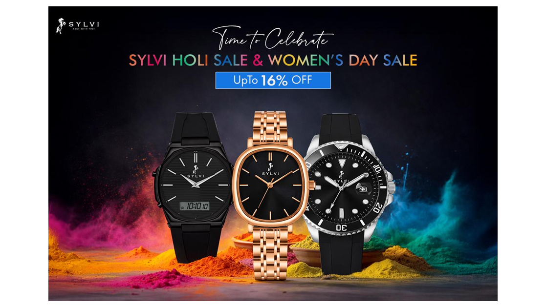 Time to Celebrate SYLVI Holi Sale & Women’s Day Sale – Up to 16% OFF!