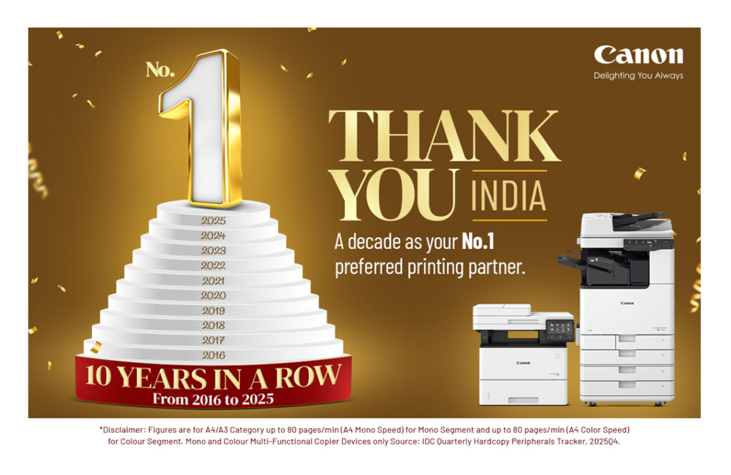 Canon India, digital imaging solutions,