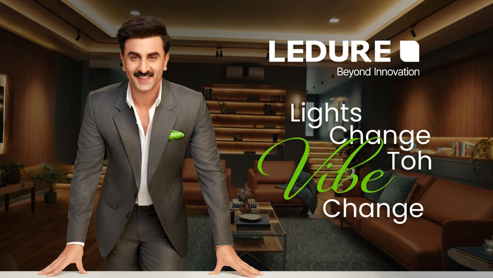 Ledure Lightings Limited Launches New TVC Campaign with Brand Ambassador Ranbir Kapoor