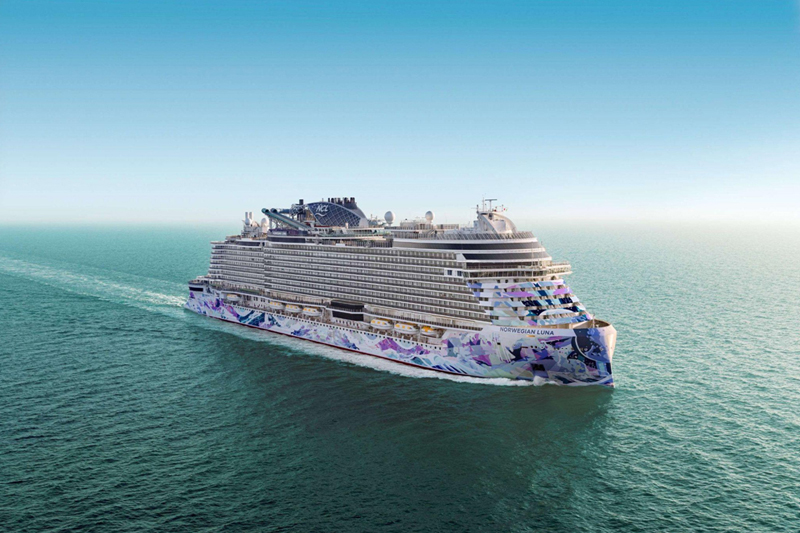 Norwegian Cruise Line® Welcomes Norwegian Luna™ to Its Fleet