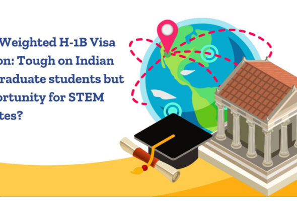 Salary-Weighted H-1B Visa Selection Tough on Indian undergraduate students but an opportunity for STEM graduates