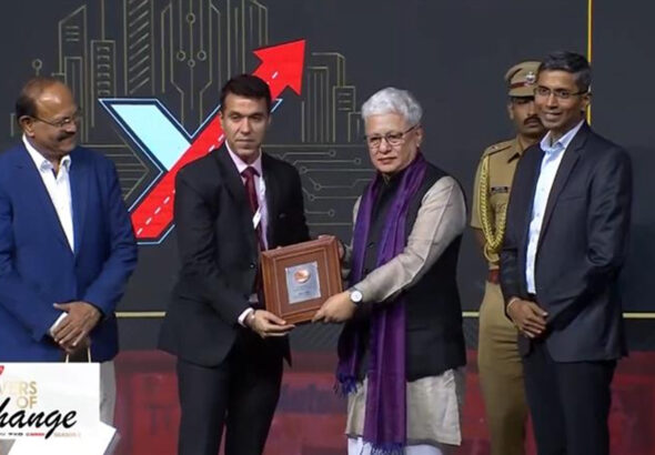 Tarun Wig, the man building India's sovereign AI edge, honoured at India Today & Mahindra Drivers of Change Awards 2026