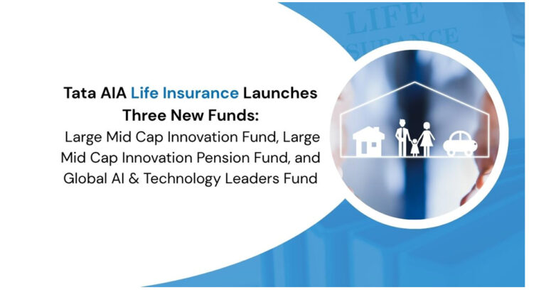 Tata AIA Life Insurance, Large Mid Cap Innovation Fund, Large Mid Cap Innovation Pension Fund, Global AI & Technology Leaders Fund