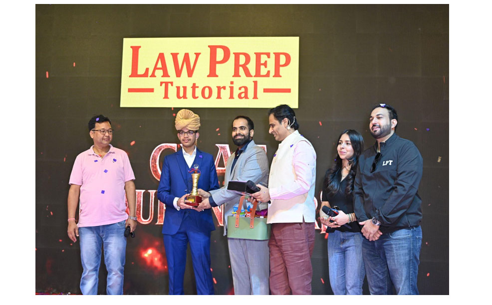 230 CLAT 2026 and AILET 2026 Toppers Felicitated by Law Prep Tutorial Delhi NCR at - Fateh 2026