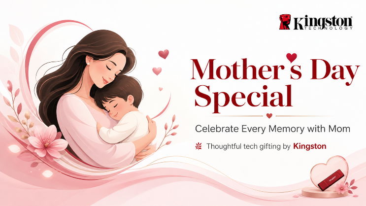 Kingston Technology, Tech Gifts for Mother’s Day,
