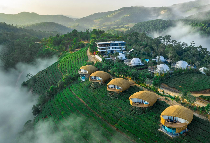 Top luxury 5 star glamping resort in vagamon, kerala