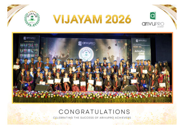 Vijayam 2026 ArivuPro Academy Celebrated the Success of Future Finance and Business Leaders